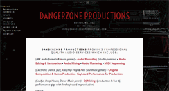 Desktop Screenshot of dangerzoneproductions.com